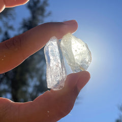 Libyan Glass + Lemurian Power Pack! #1219