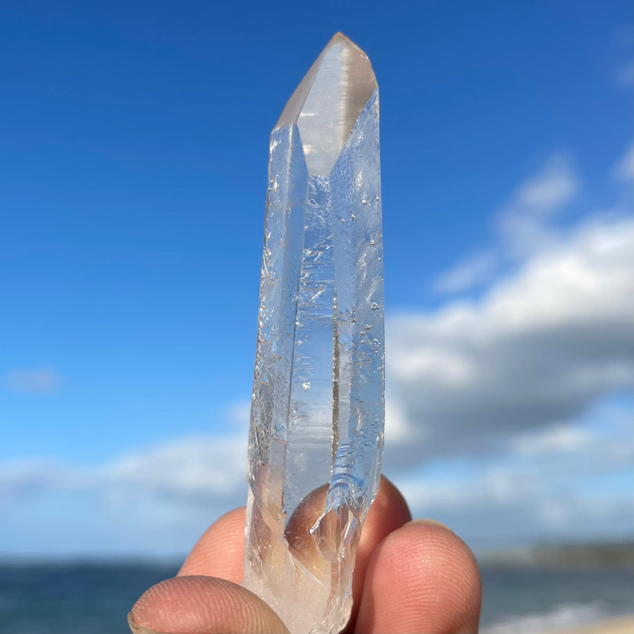 Extra Clear Lemurian Crystal #1412