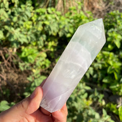 Purple Fluorite Tower #1128