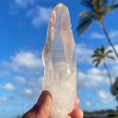 Clear Lemurian Laser Crystal #1103