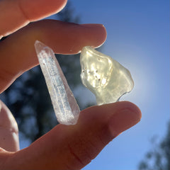 Libyan Glass + Lemurian Power Pack! #1221