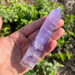 Purple Fluorite Tower #1125