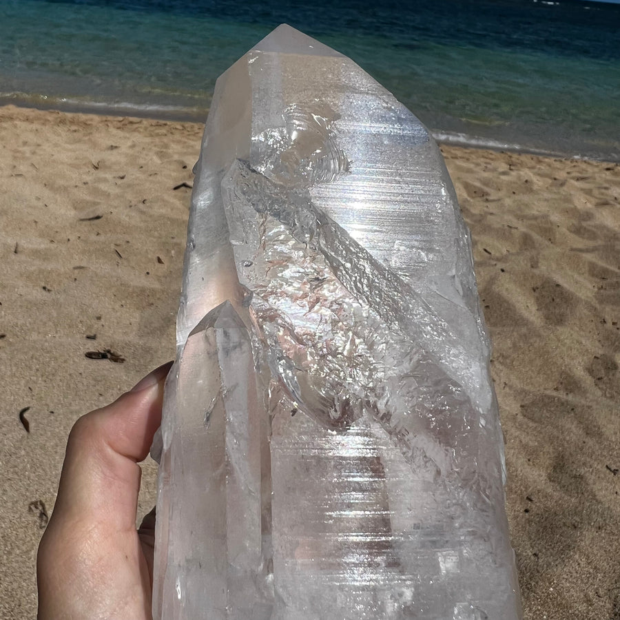 Giant Lemurian Quartz Crystal #1039
