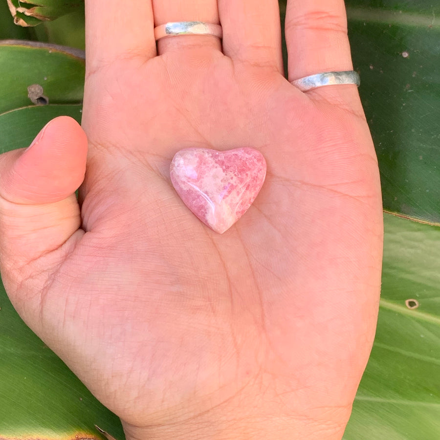 Rhodochrosite Heart #62