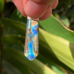 Labradorite Sterling Silver Pendant