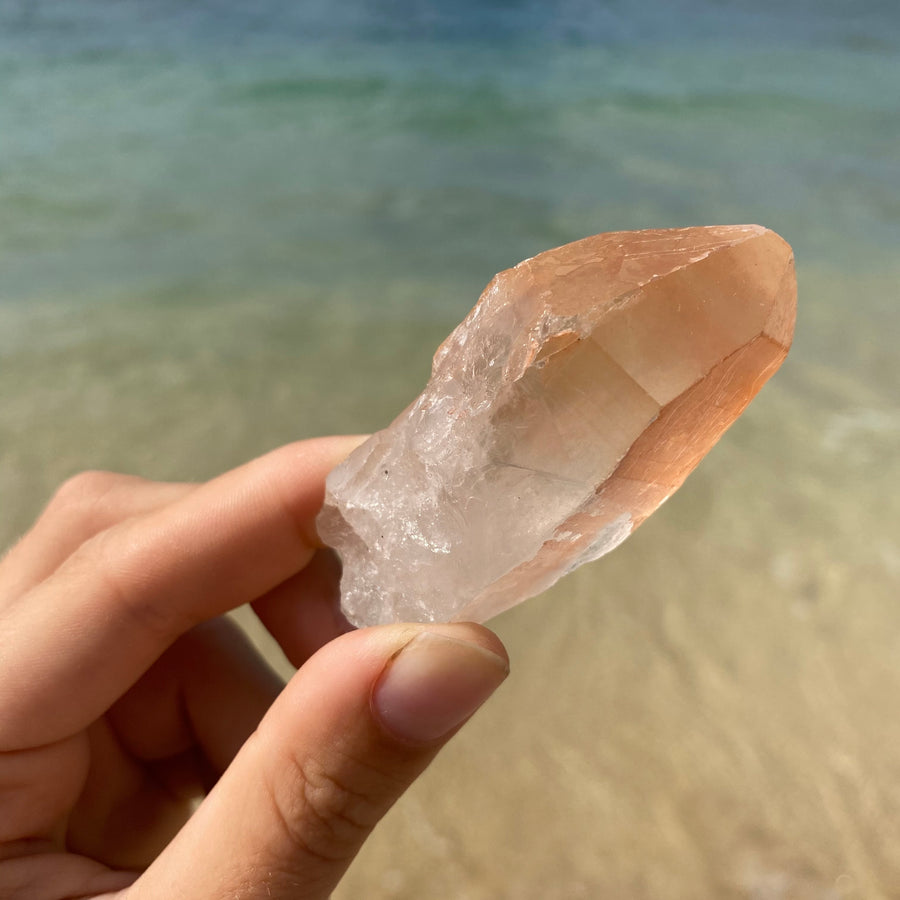 Tangerine Quartz Point #28