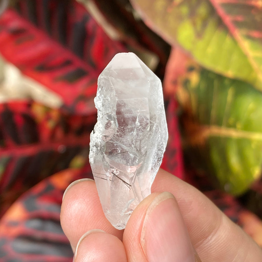 Lemurian Rutile Quartz Crystal #797
