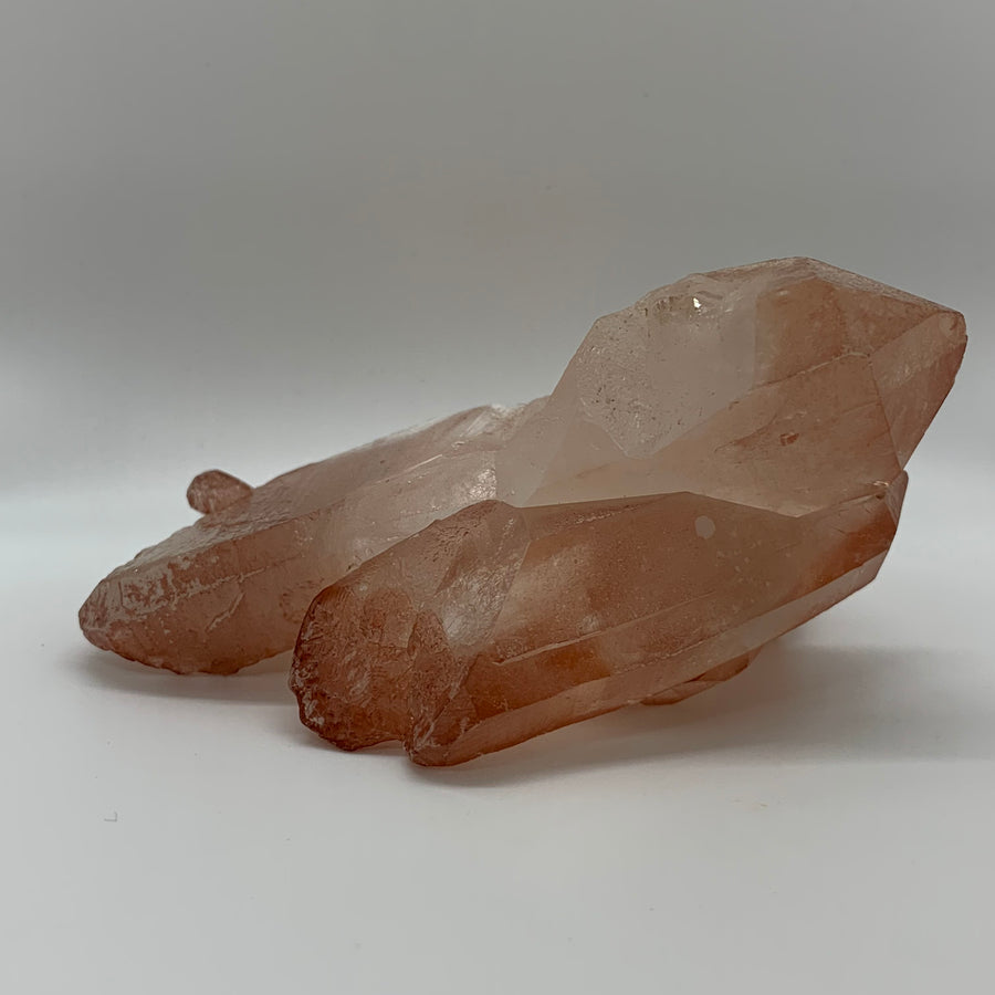 Rose Lemurian Quartz Crystal #1009