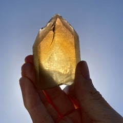 ✨All-Natural Phantom Congo Citrine Point #46