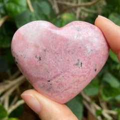 Rhodonite Heart #117