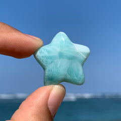 Larimar Star #17, Extra Quality 🌟