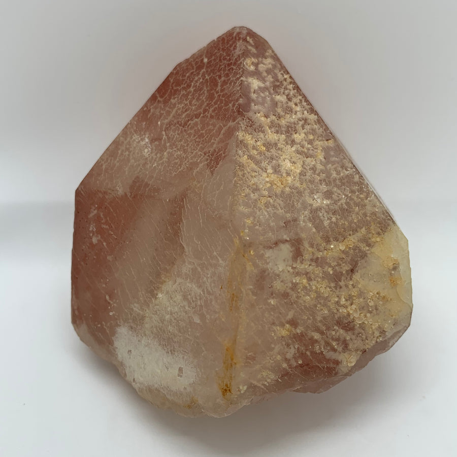 Rose Lemurian Quartz Crystal #1020