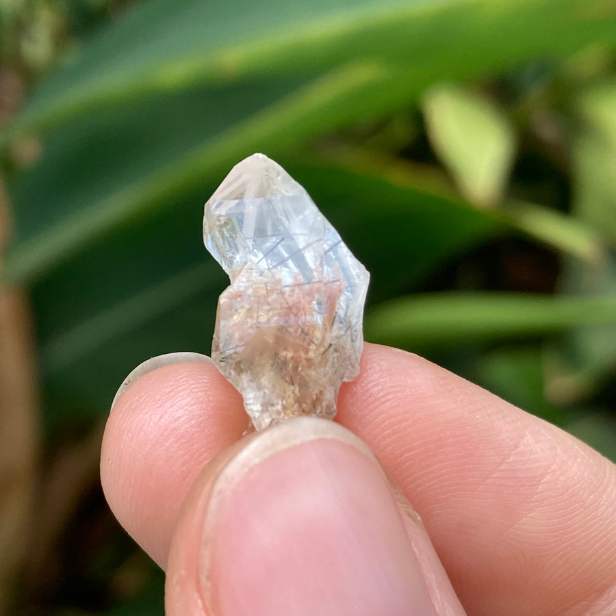 Lemurian Rutile Quartz Crystal #782