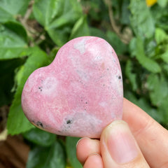 Rhodonite Heart #105