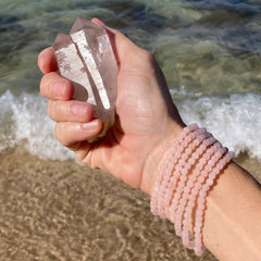 Rose Quartz 4mm Bracelet