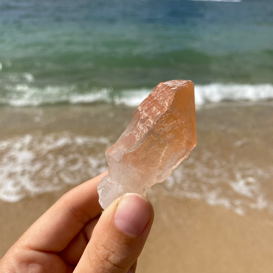 Tangerine Quartz Point #28