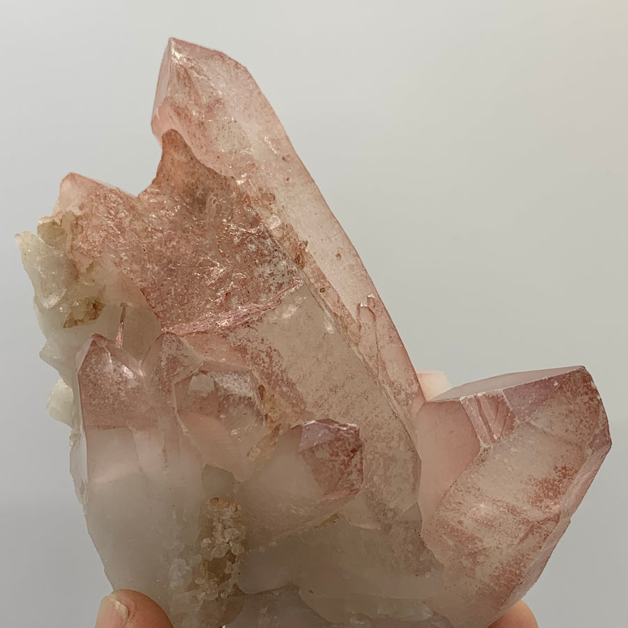 Rose Lemurian Quartz Crystal #1016