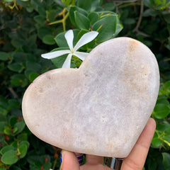 Pink Amethyst Heart #80