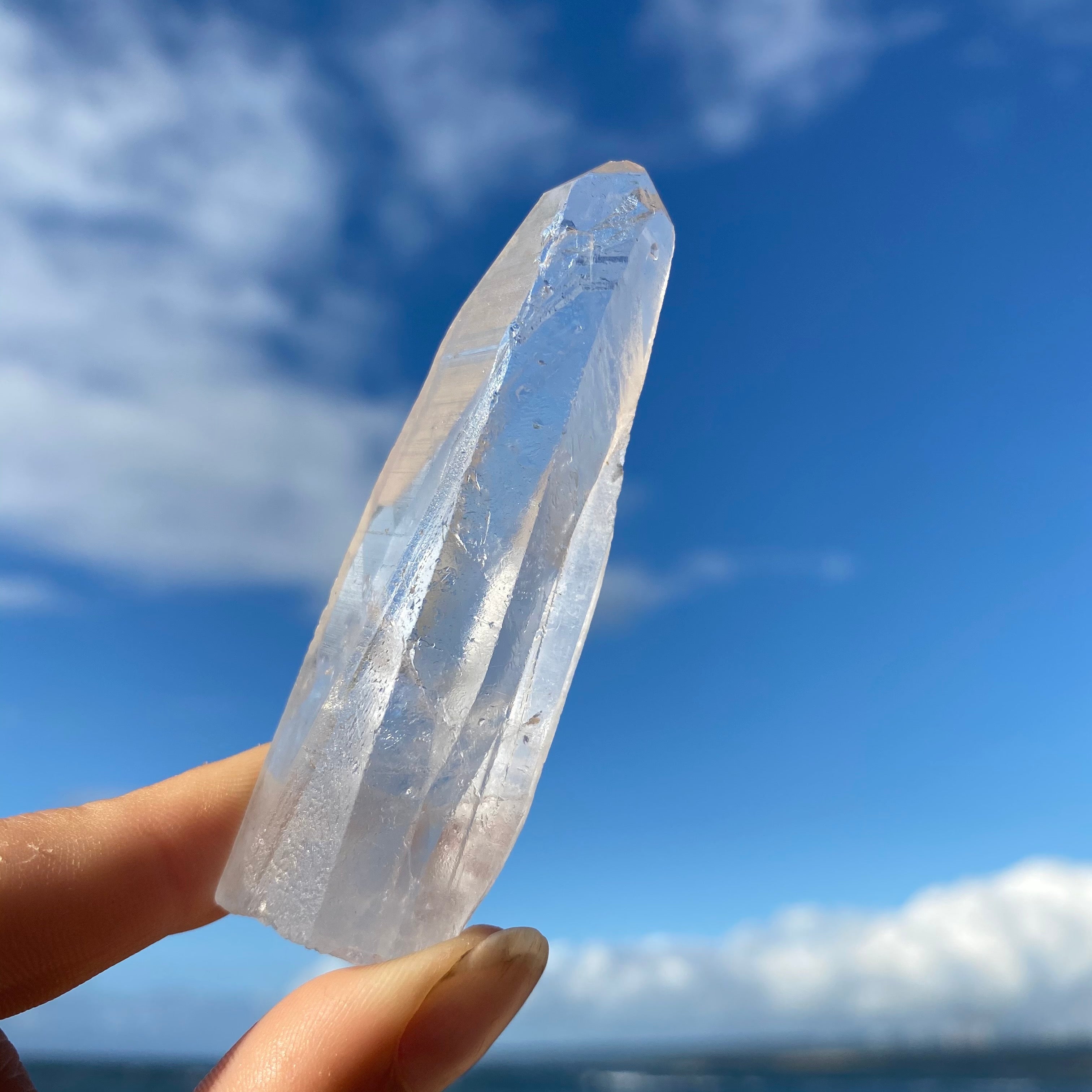Lemurian Quartz Crystal #343 – lemuriacrystalshop