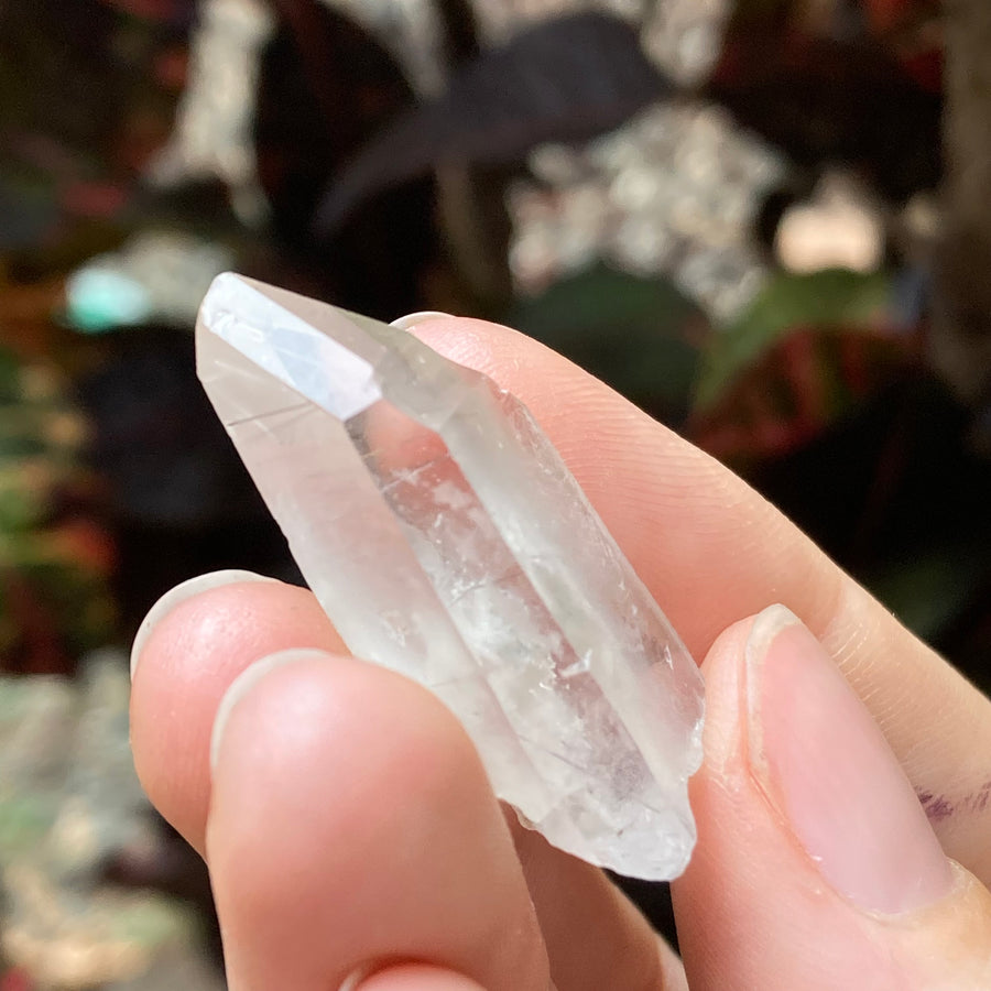 Lemurian Rutile Quartz Crystal #694