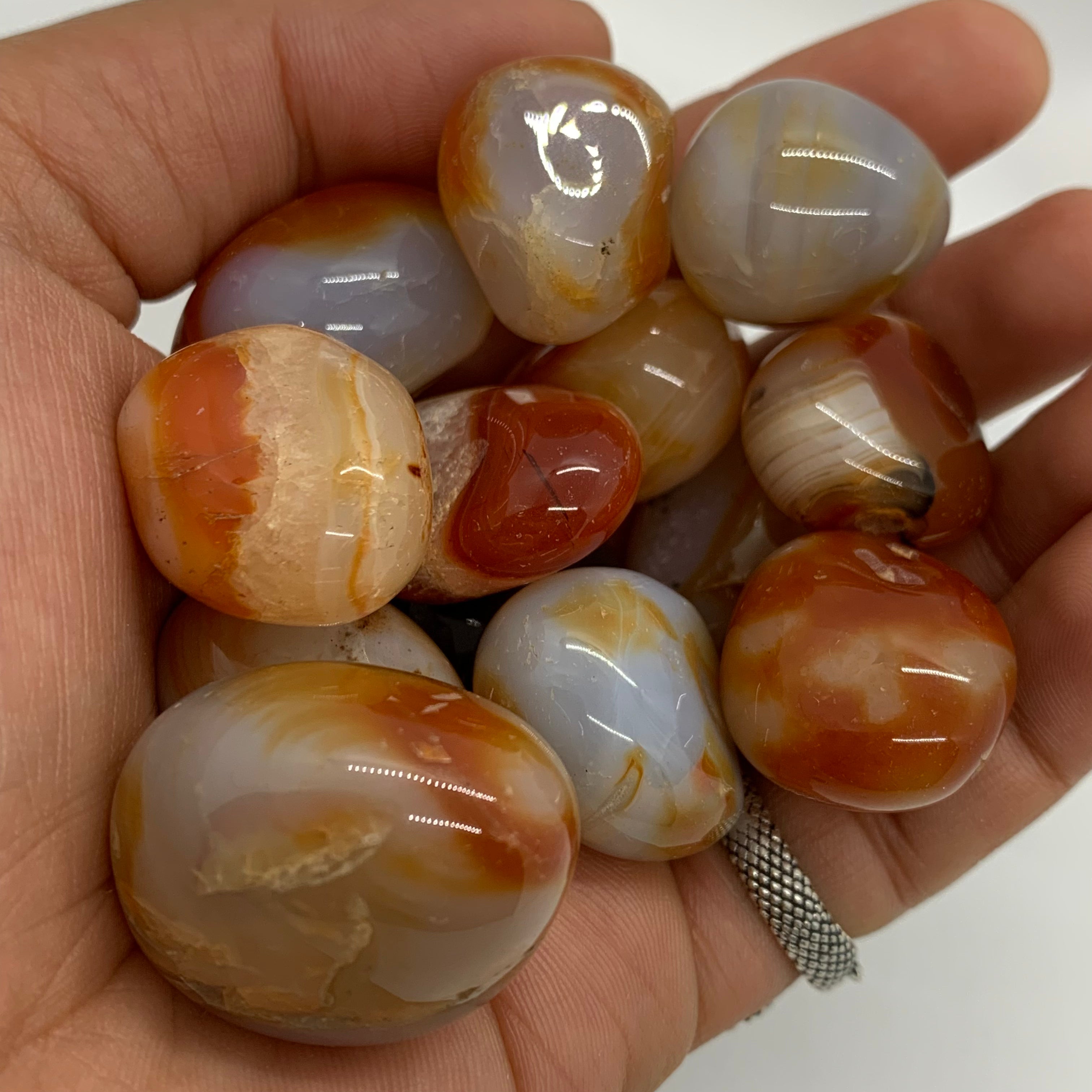 Digging outlet Dolls: 5 lbs of Tumbled Carnelian Chip Stones from India - Wicca, Reiki