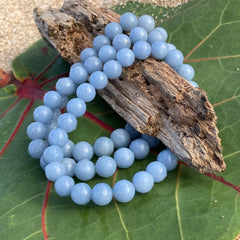 Angelite 8mm Bracelet