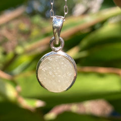 Libyan Glass Sterling Silver Pendant #140