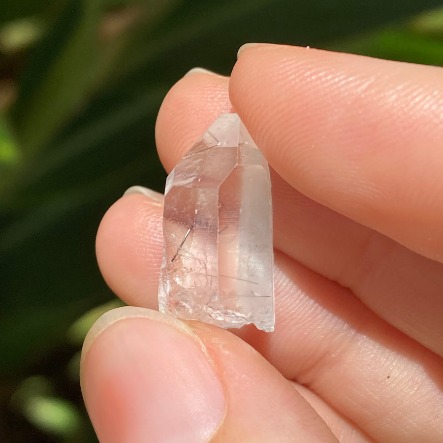 Lemurian Rutile Quartz Crystal #787