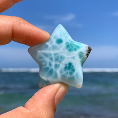 Larimar Star #21, Extra Quality 🌟