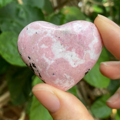 Rhodonite Heart #108
