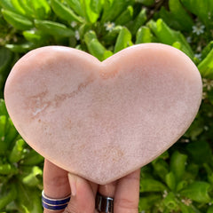 Pink Amethyst Heart #79