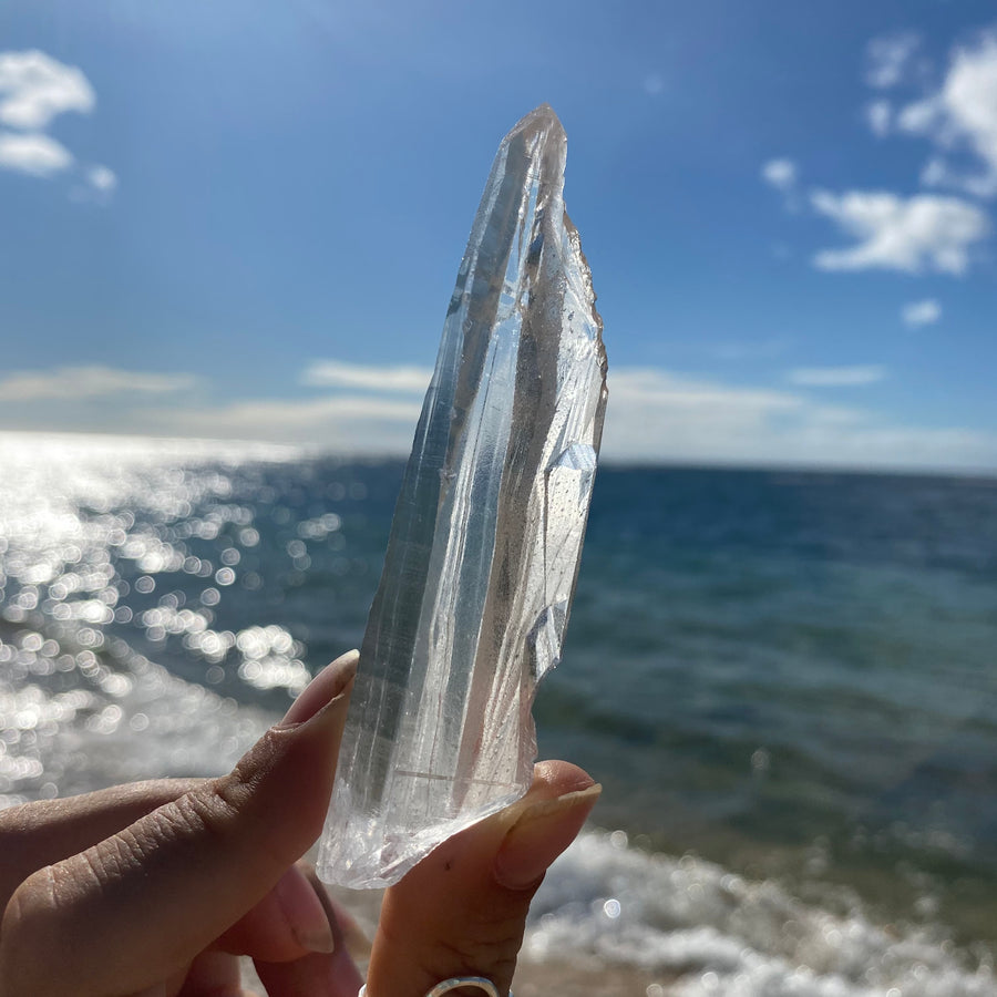 Lemurian Quartz Crystal #378
