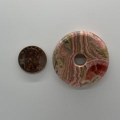 Rhodochrosite Coin