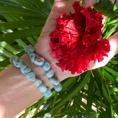 Larimar Nugget Bracelet!