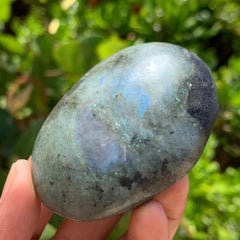 Labradorite Palm Stone #17
