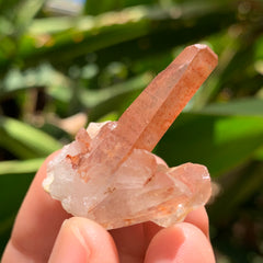 Tangerine Quartz Cluster #35