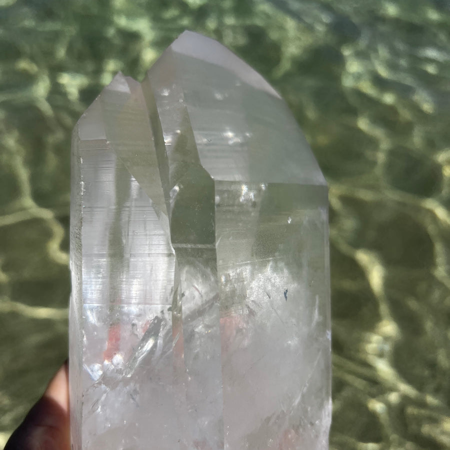 Giant Lemurian Quartz Crystal #1038
