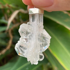 Faden Quartz Sterling Silver Pendant