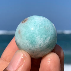Larimar Sphere #26, Extra Quality 🔵