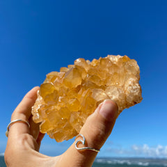 Congo Citrine Cluster #42