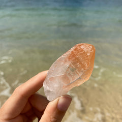 Tangerine Quartz Point #28