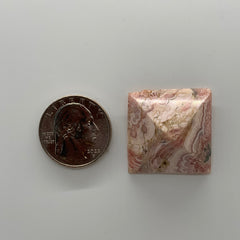 Rhodochrosite Pyramids