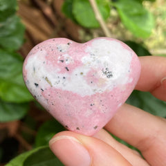 Rhodonite Heart #104
