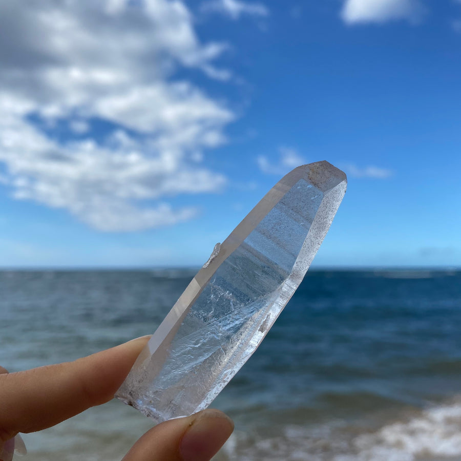 Lemurian Quartz Crystal #377