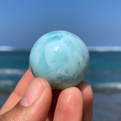Larimar Sphere #23, Extra Quality 🔵