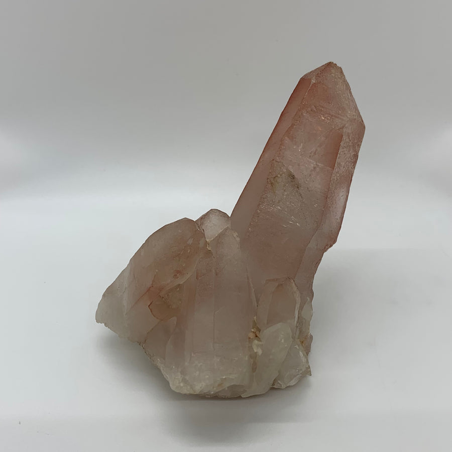 Rose Lemurian Quartz Crystal #1012