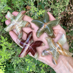 💚Green Onyx Starfish 🌟