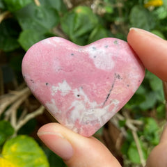 Rhodonite Heart #113