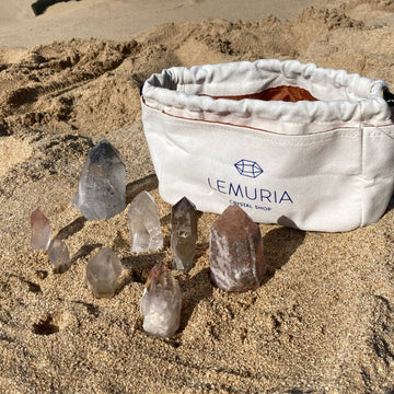 Lemuria Crystal Travel Pouch