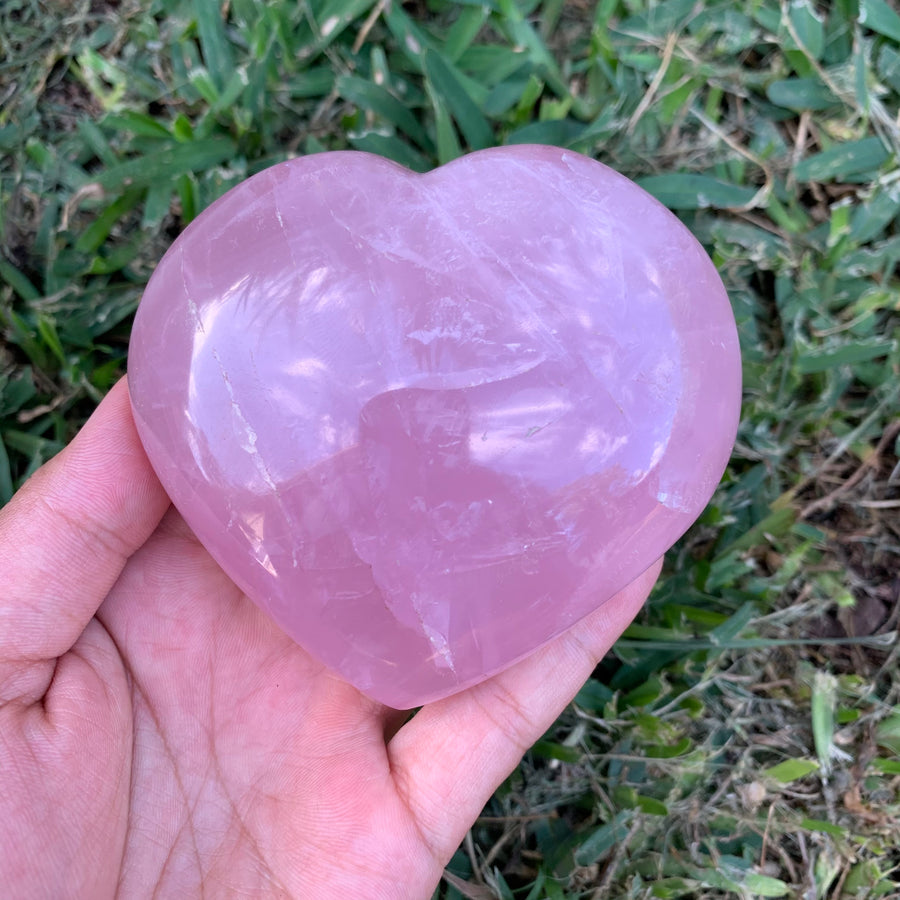 Rose Quartz Heart #5